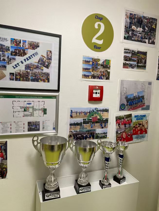 Activities and trophies displayed at OTR